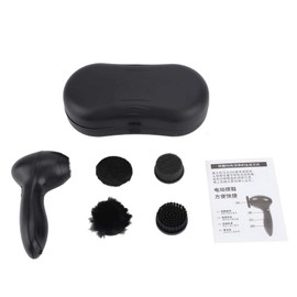 Electric Shoe Cleaning Brush, Electric Shoe Polisher Handheld Portable Electric Shoe Shiner, Multi-purpose Polisher Buffer for Leather Bags Car Seat Maintenance