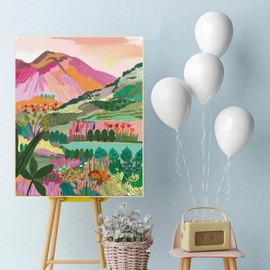 Diamond Painting Kits for Adults, Mountain 5D DIY Diamond Art Kits Full Drill Diamond Dots for Gift Wall Decor and Relaxation Gem Arts 12x16 inch