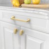 Amerdeco 10 Pack Brushed Gold Cabinet Pulls 5 Inch(128mm) Hole