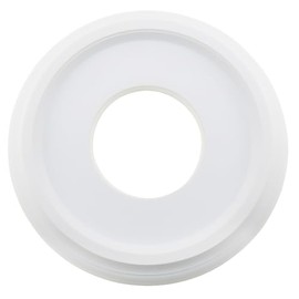 Ceiling Medallion Background Decoration Round Ceiling Lighting Medallion White Ceiling Decorative Base for Lighting Fixture and Ceiling Fan
