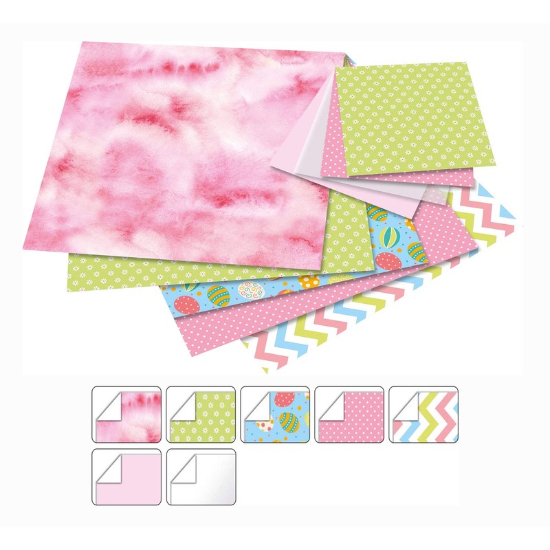 folia 40119 – Folding Sheets Set Flowers in 2 Sizes,