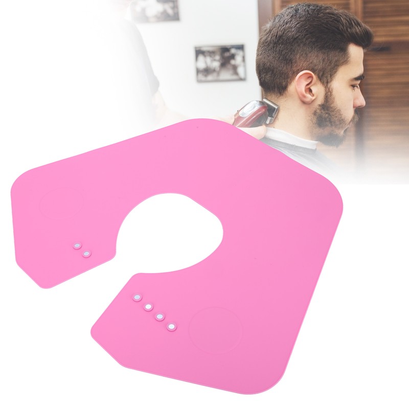 Hair Cutting Collar Silicone Salon Barber Hair Cutting Cape Neck