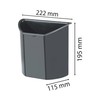Exacompta - Ref 43142D - Topline Rectangular Eco-Insert for Waste