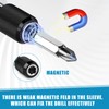 Magnetic Bit Holder 6-Piece 1/4 Inch 150 mm / 100