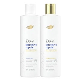 Dove Kit Shampoo Y Acondicionador Intensive Repair 710g                                                                                               
