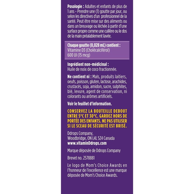 Ddrops BOOSTER Ddrops Booster 600 IU 180 drops - Liquid