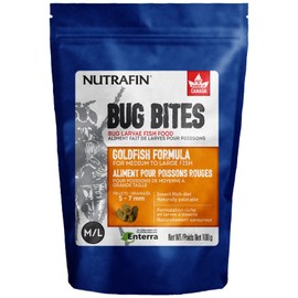 Nutrafin Bug Bites Goldfish Formula – 5-7 mm pellets, M/L (Pack of 1)