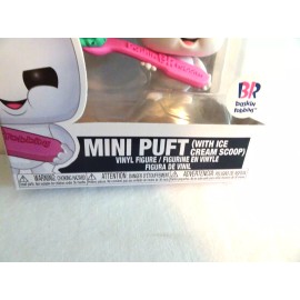Funko Pop Movies Ghostbusters Afterlife Mini Puft  with Ice Cream Scoop Baskin Robins