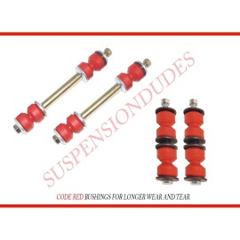 Suspension Dudes 4PC Front/Rear Sway Bar Links Dodge Neon 2000-2005 USA Bushings