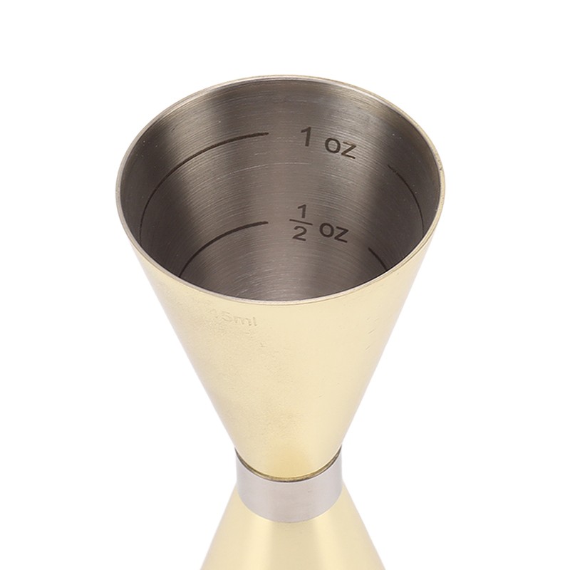 Cocktail Jigger Double Ended 304 Stainless Steel Bar Measuring Cup