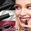 Fengyang Glitter Lipstick, Matte Glitter Lipstick Lip Gloss, Diamond Metallic