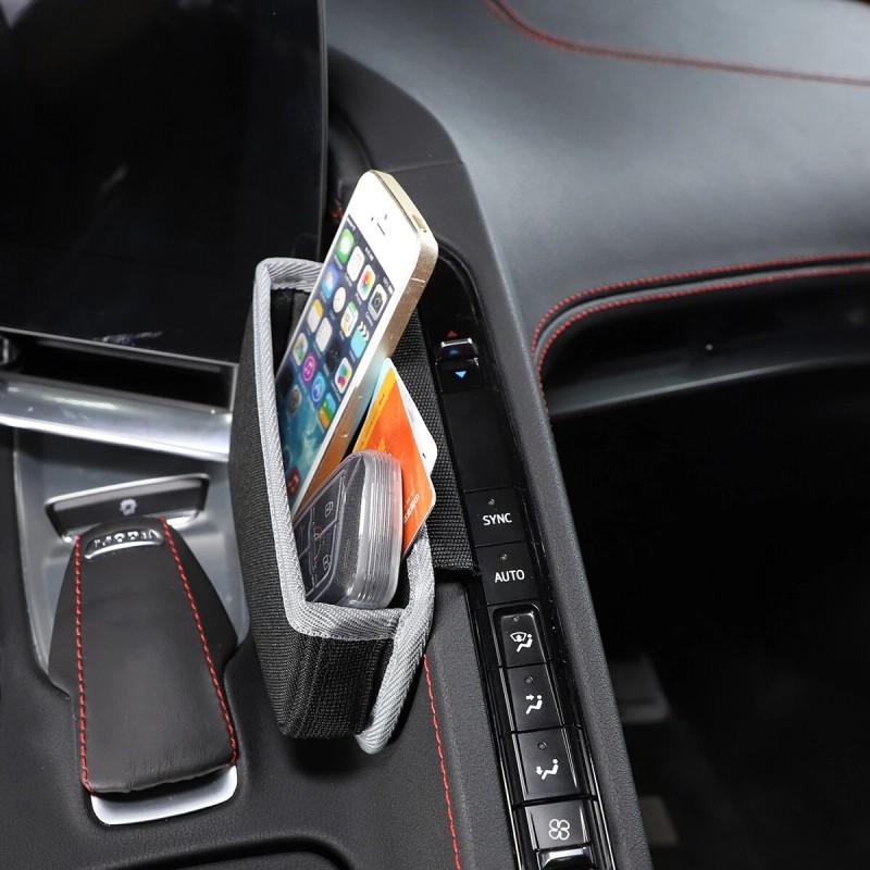 dreamcar2022 Fit For 2020-2025 Corvette C8 Center Console Cloth Storage