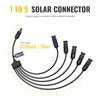 BougeRV Solar Y Connector Solar Panel Parallel Connectors Extra Long