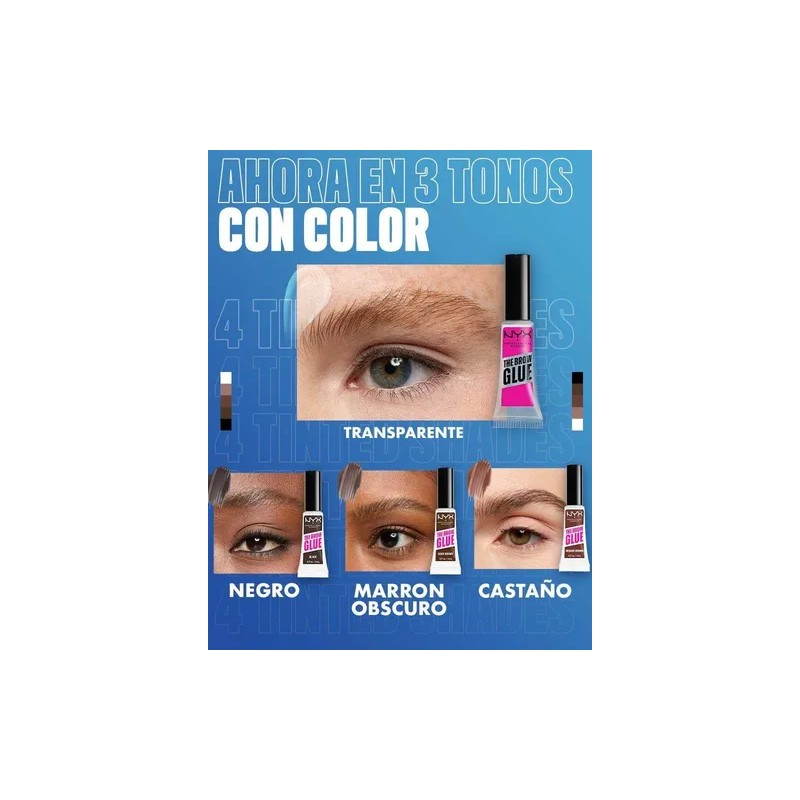 Fijador de Cejas NYX The Brow Glue Brow Gel, Taupe,