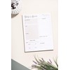 Scribble & Dot® Daily Planner Pad - 140gsm Desk Pad