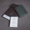 Vaultskin MOORGATE Slim Card Holder – Minimalist Leather Wallet with