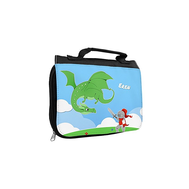 Eurofoto Towel and Wash Bag Set with Name Eren and