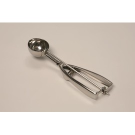 KELOmat ice cream scoop, ice cream spoon, Ice Scoop, ice server, 4.5 cm, stainless steel