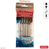 NATARAJ Snappy Ballpoint Pens, Retractable, BLACK, 0.7mm Fine Point, Pack