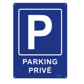 Andchi 2 x Private parking plaz sign