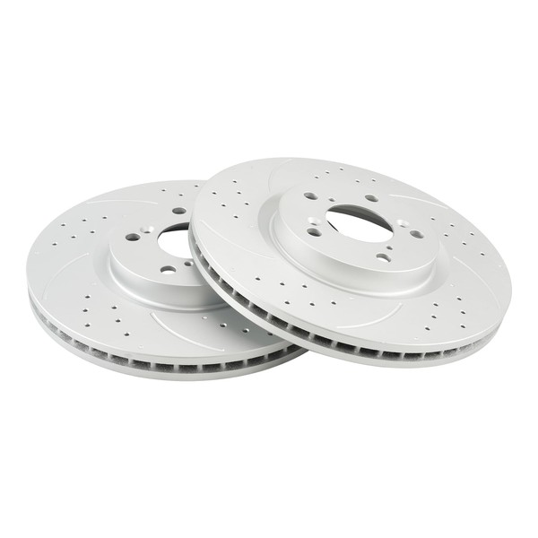 Torchtree Front Disc Brake Rotor Compatible with 2009-2015 Honda Pilot,