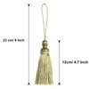 HedongHexi 4 Pack Tassel Key Tassel with Loops, Handmade Tassel