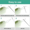 Generic (3PCS)2 in 1 Needle Threader Seam Ripper, Threading and
