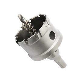 Carbide Hole Cutter Drill Bits,LAIWEI Heavy Duty Hole Saw for Stainless Steel,Metal,Cast Iron, Copper 2-3/8"(60mm)