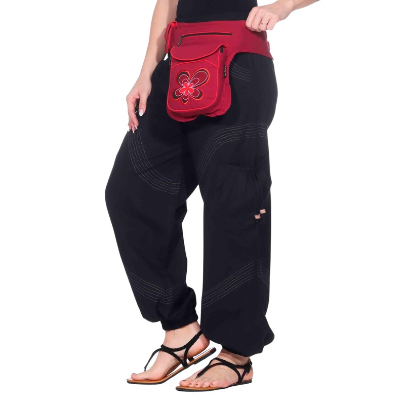 Goa Shoulder Bum Bag Waist Belt Hippie PSY Festival Flower