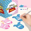 Cloud Gender Reveal Party Games Set, Pink Blue Gender Reveal