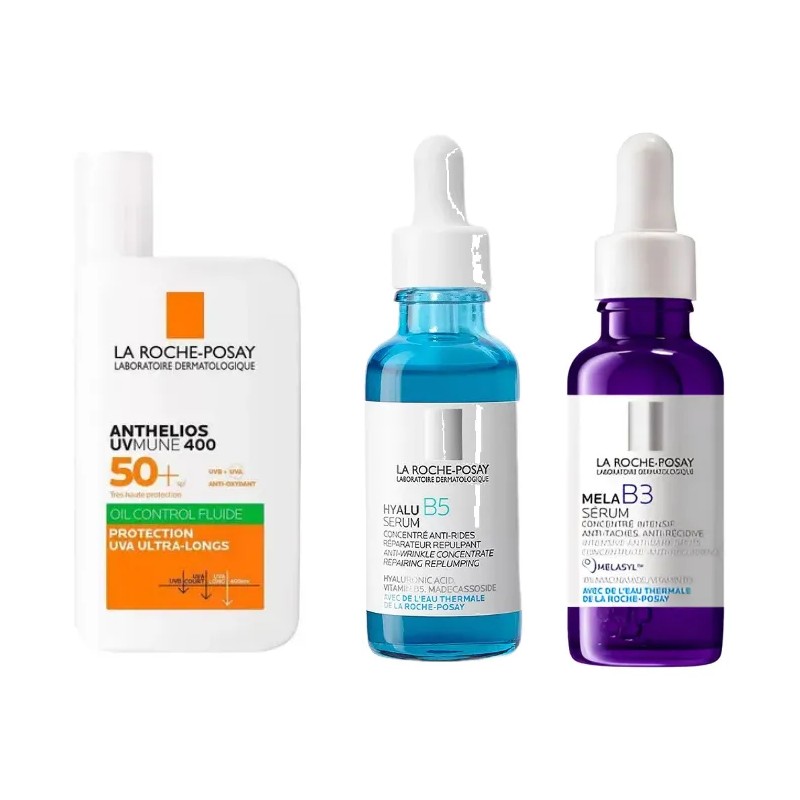 Esencia Hyalu B5+suero Mela B3+uvmunefluido Oil Controlspf50
