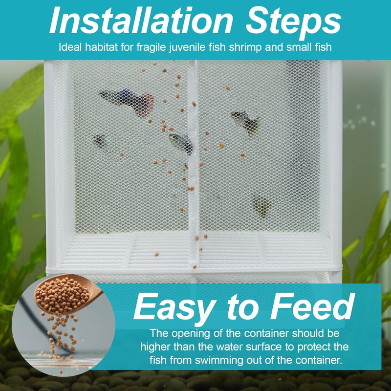 Fish Breeding Box, Breeding Box for Fish Tank, Baby Fish