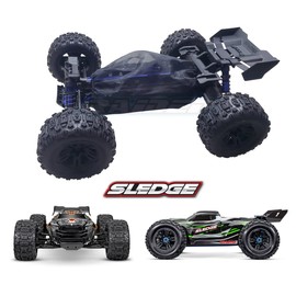 Chassis Guard Dirt Dust Resist Cover for Traxxas 1/8 Sledge Monster Truck #95076-4 - Resist Rocks Mud Sands Snow Leaves