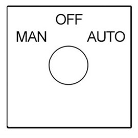 NVVVNX LW26-20 Electric 2/3/4/6/7 Position Silver Contact 20A 690V 3 Poles Control Rotary Changeover Cam Switch LW28-20 YMW26-20/3 (Color : AUTO-Off-Man)