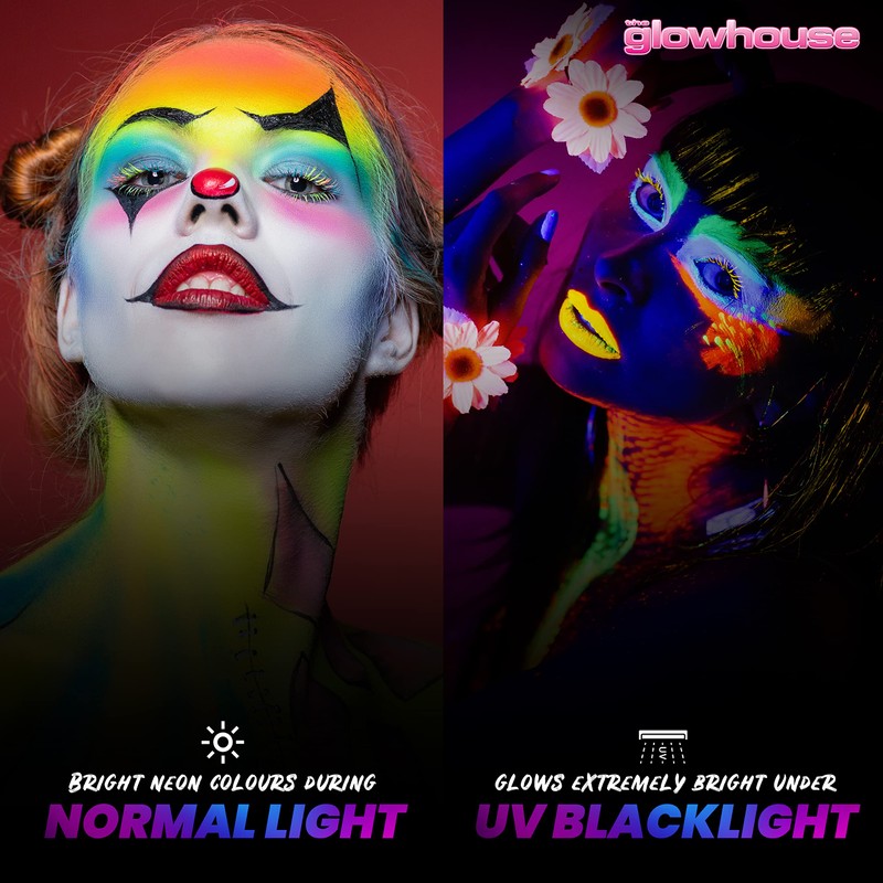 The Glowhouse UV Neon Face Paint and Body Paint Stick