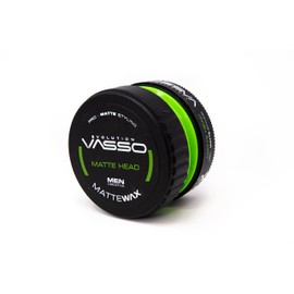 VASSO ® MATTE HEAD HAIR WAX - Dry Surfer Matte Look Styling WAX - 150ML