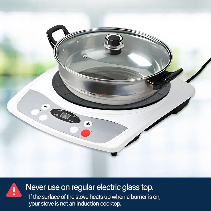 LUPA GLOBAL Induction Cooktop Protector - Induction Cooktop Silicone Stove