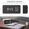 Latest Digital Alarm Clock, Ankilo Wooden Digital Multifunction Cube LED