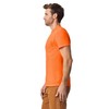 Gildan DryBlend Workwear T-Shirts with Pocket, 2-Pack, Safety Orange, X-Large