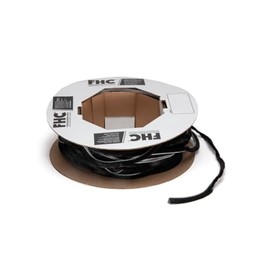 FHC WP312C 100 ft Bulk Roll Storefront Door Pile Weatherstrip - .312 Pile Height - .125 Backing Width - Black