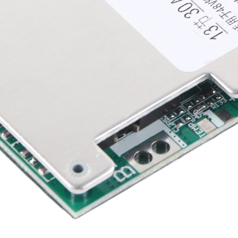 13S 30A Lithium Battery Charging Protection Board BMS PCB with