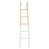 Creative Co-Op Dipped Decorative Wood Ladder, Bright Green