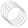 Classicseali 4PCS Large Key Rings,6 in Extra Large Key Ring,