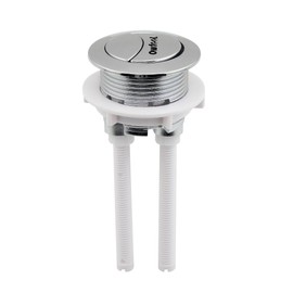 Owfeel Dual Push Flushing Toilet Button Toilet Tank Button 38 mm Toilet Button Replaced Flush Button with Thread Diameter