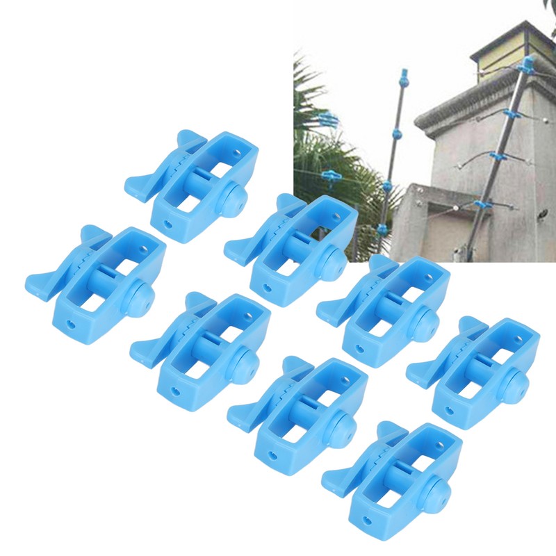50Pcs Electric Fence Insulators ABS Electric Fence Tightener in Line