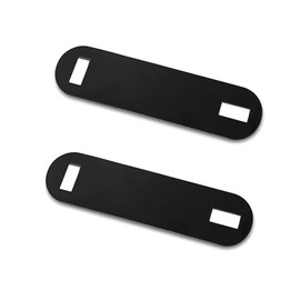 KAZFFD 17106 Gas Shut Off Wrench,Main Gas Shut Off Tool, Gas Valve Wrench for Emergency,Steel, Black-2Pcs