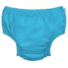 green sprouts Baby Toddler Eco Snap Swim Diaper - Sky Blue - 3T