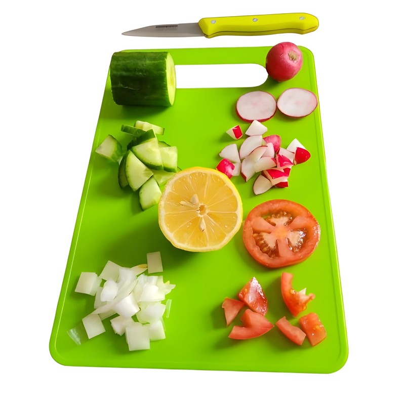 RuiLuxeKitchen Chopping Boards,2 Pcs Cutting Mats,Colourful Chopping Boards,Kitchen Accessories,Kitchen Gadgets,Dish