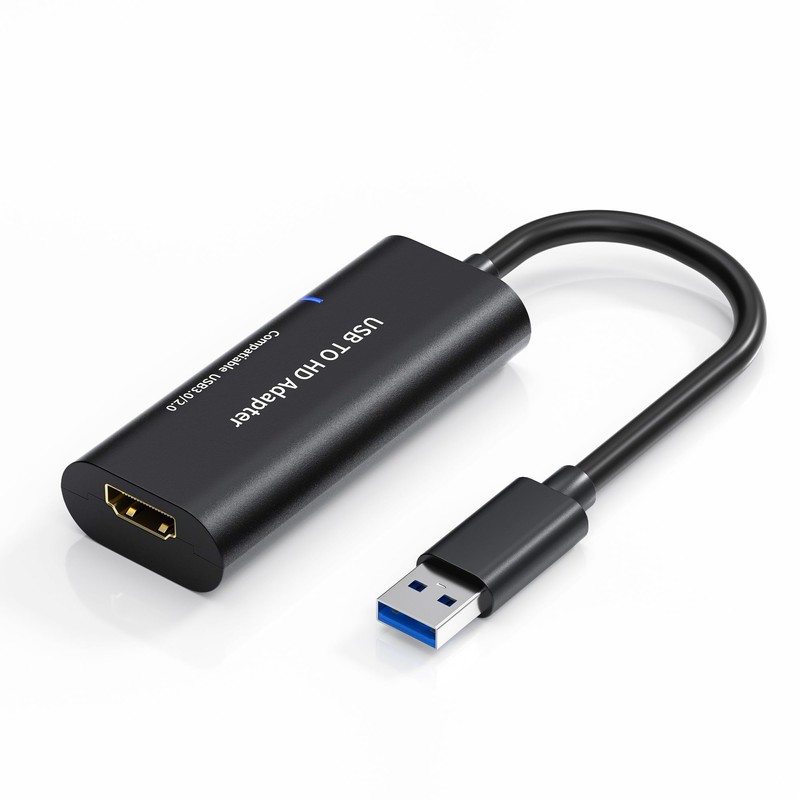 DriverGenius USB 3.0 to HDMI Display Converter Adapter (Supports 1080p60Hz