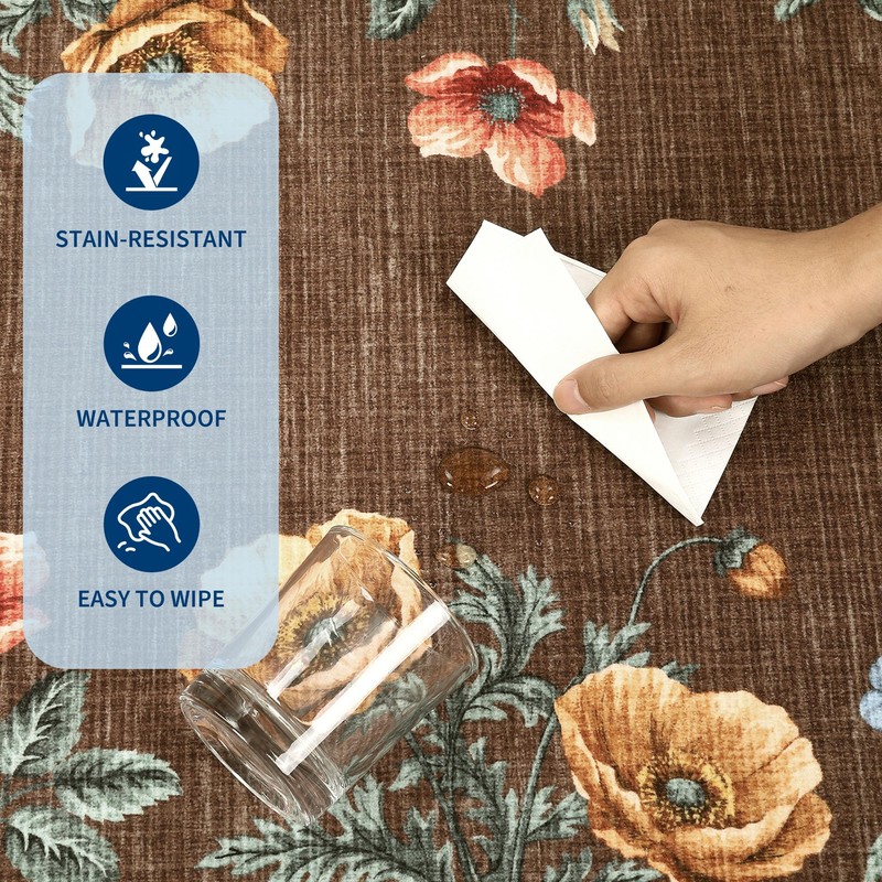 GarveeHome - Alfombra floral